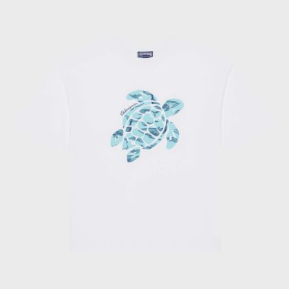 Vilebrequin - Oversize-t-shirt Mit Schildkröten-print Für Jungen - T-shirt - Gaspard - Weiss - Größe 12 Vilebrequin - Oversize-t-shirt Mit Schildkröten-print Für Jungen - T-shirt - Gaspard - Weiss - Größe 12