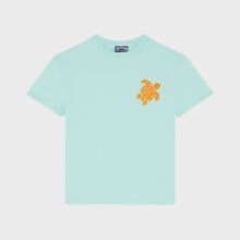 Vilebrequin - T-shirt Aus Bio-baumwolle Mit Aufgestickter Schildkröte Für Jungen - T-shirt - Gabin - Grün - Größe 6 Vilebrequin - T-shirt Aus Bio-baumwolle Mit Aufgestickter Schildkröte Für Jungen - T-shirt - Gabin - Grün - Größe 6