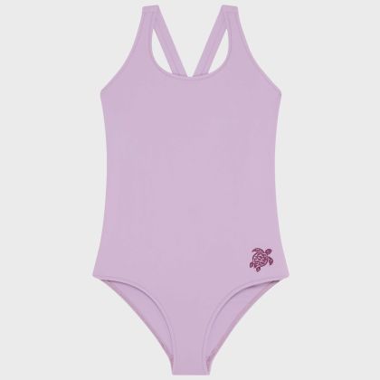 Vilebrequin - Girls Cross-back One-piece Swimsuit Solid - Bademode - Ginx - Violett - Größe 10 Vilebrequin - Girls Cross-back One-piece Swimsuit Solid - Bademode - Ginx - Violett - Größe 10