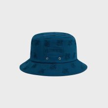 Vilebrequin - Embroidered Bucket Hat Turtles All Over - Hut - Boom - Blau - Größe XS/S Vilebrequin - Embroidered Bucket Hat Turtles All Over - Hut - Boom - Blau - Größe XS/S