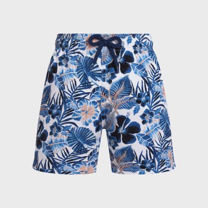 Vilebrequin - Island Flowers Stretch-badeshorts Für Jungen - Bademode - Jirise - Weiss - Größe 8 Vilebrequin - Island Flowers Stretch-badeshorts Für Jungen - Bademode - Jirise - Weiss - Größe 8