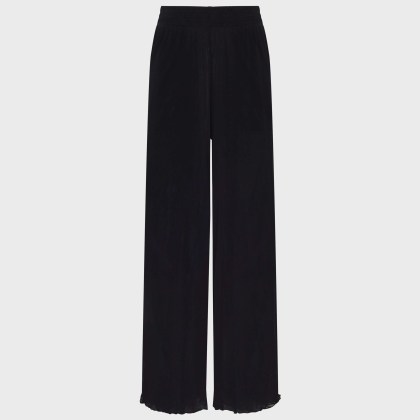 Vilebrequin - Solid Tüllhose Mit Weitem Bein Für Damen - Hose - Line - Schwarz - Größe L Vilebrequin - Solid Tüllhose Mit Weitem Bein Für Damen - Hose - Line - Schwarz - Größe L