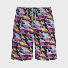 Vilebrequin - Lange Whales Offset Stretch-badeshorts Für Herren - Bademode - Okorise - Blau - Größe L Vilebrequin - Lange Whales Offset Stretch-badeshorts Für Herren - Bademode - Okorise - Blau - Größe L