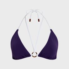 Vilebrequin - Solid Triangel-bikinioberteil Für Damen - Bademode - Florane - Violett - Größe M Vilebrequin - Solid Triangel-bikinioberteil Für Damen - Bademode - Florane - Violett - Größe M