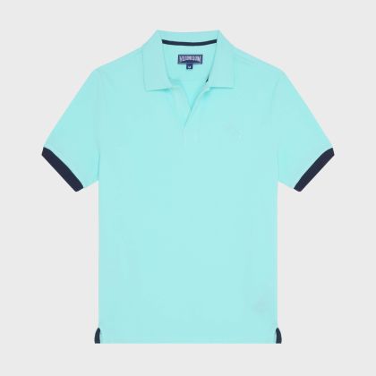 Vilebrequin - Solid Polohemd Aus Baumwolle Für Herren - Polohemd - Palatin - Blau - Größe XL Vilebrequin - Solid Polohemd Aus Baumwolle Für Herren - Polohemd - Palatin - Blau - Größe XL