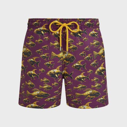 Vilebrequin - Meca Fish Badeshorts Für Herren - Bademode - Moorea - Violett - Größe L Vilebrequin - Meca Fish Badeshorts Für Herren - Bademode - Moorea - Violett - Größe L