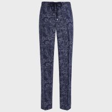 Vilebrequin - Leinenhose Mit Zweifarbigem Kraken-print - Jeanshose - Clemence - Blau - Größe 40 Vilebrequin - Leinenhose Mit Zweifarbigem Kraken-print - Jeanshose - Clemence - Blau - Größe 40