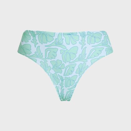 Vilebrequin - Seashells Bikinihose Mit Hohem Bund Für Damen - Bademode - Lake - Weiss - Größe M Vilebrequin - Seashells Bikinihose Mit Hohem Bund Für Damen - Bademode - Lake - Weiss - Größe M