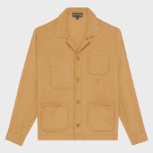 Vilebrequin - Solid Overshirt Aus Leinen Für Herren - Jacke - Corentin - Marone - Größe XL Vilebrequin - Solid Overshirt Aus Leinen Für Herren - Jacke - Corentin - Marone - Größe XL