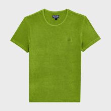 Vilebrequin - Einfarbiges Unisex-t-shirt Aus Frottee - T-shirt - Tiramisu - Grün - Größe M Vilebrequin - Einfarbiges Unisex-t-shirt Aus Frottee - T-shirt - Tiramisu - Grün - Größe M