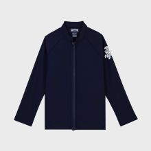 Vilebrequin - Langärmeliger Rashguard Mit Reißverschluss Für Kinder - Rashguard - Ginko-z - Blau - Größe 2 Vilebrequin - Langärmeliger Rashguard Mit Reißverschluss Für Kinder - Rashguard - Ginko-z - Blau - Größe 2