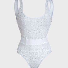 Vilebrequin - Badeanzug Mit Blumenstickerei Für Damen - Bademode - Fashion - Weiss - Größe L Vilebrequin - Badeanzug Mit Blumenstickerei Für Damen - Bademode - Fashion - Weiss - Größe L