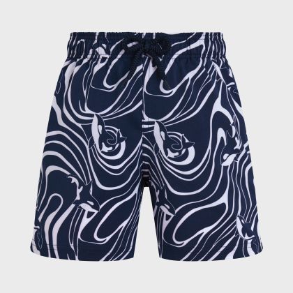 Vilebrequin - Orcas Stretch-badeshorts Für Jungen - Bademode - Jirise - Blau - Größe 6 Vilebrequin - Orcas Stretch-badeshorts Für Jungen - Bademode - Jirise - Blau - Größe 6