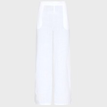 Vilebrequin - Solid Komfort-hose Aus Leinen Für Damen - Hose - Louizon - Weiss - Größe L Vilebrequin - Solid Komfort-hose Aus Leinen Für Damen - Hose - Louizon - Weiss - Größe L