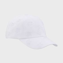 Vilebrequin - Bestickte Turtles All Over Schirmmütze - Mütze - Castle - Weiss - Größe OSFA Vilebrequin - Bestickte Turtles All Over Schirmmütze - Mütze - Castle - Weiss - Größe OSFA