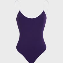 Vilebrequin - Solid Badeanzug Mit Tiefem Rückenausschnitt Für Damen - Bademode - Lamia - Violett - Größe XS Vilebrequin - Solid Badeanzug Mit Tiefem Rückenausschnitt Für Damen - Bademode - Lamia - Violett - Größe XS