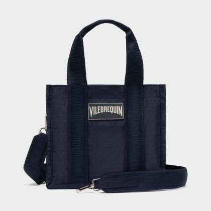 Vilebrequin - Women Mini Travel Bag Turtle Monogram Bag - Strandtasche - Bag-lady - Blau - Größe OSFA Vilebrequin - Women Mini Travel Bag Turtle Monogram Bag - Strandtasche - Bag-lady - Blau - Größe OSFA