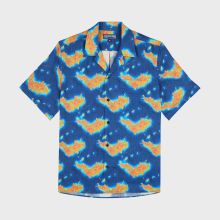 Vilebrequin - Bathymétrie Des Oceans St Barth Bowlinghemd Aus Leinen Für Herren - Hemd - Charli - Blau - Größe XXXL Vilebrequin - Bathymétrie Des Oceans St Barth Bowlinghemd Aus Leinen Für Herren - Hemd - Charli - Blau - Größe XXXL