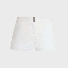 Vilebrequin - Solid Badeshorts Für Damen - Shorty - Ferise - Weiss - Größe L Vilebrequin - Solid Badeshorts Für Damen - Shorty - Ferise - Weiss - Größe L