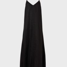 Vilebrequin - Damen Maxikleid Aus Leinen - Kleid - Loreon - Schwarz - Größe S Vilebrequin - Damen Maxikleid Aus Leinen - Kleid - Loreon - Schwarz - Größe S