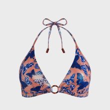 Vilebrequin - Disco Butterfly Neckholder-bikinioberteil Für Damen - Bademode - Flechett - Rosa - Größe XL Vilebrequin - Disco Butterfly Neckholder-bikinioberteil Für Damen - Bademode - Flechett - Rosa - Größe XL