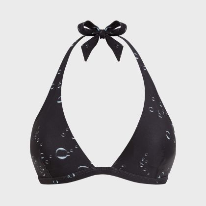 Vilebrequin - Bubble 3d Neckholder-bikinioberteil Für Damen - Bademode - Fleche - Schwarz - Größe S Vilebrequin - Bubble 3d Neckholder-bikinioberteil Für Damen - Bademode - Fleche - Schwarz - Größe S