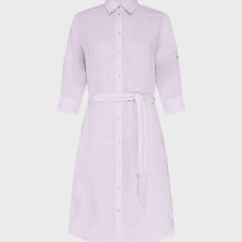 Vilebrequin - Solid Hemdkleid Aus Leinen Für Damen - Kleid - Ludovie - Violett - Größe M Vilebrequin - Solid Hemdkleid Aus Leinen Für Damen - Kleid - Ludovie - Violett - Größe M