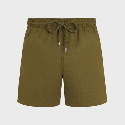 Vilebrequin - Ultraleichte Und Verstaubare Solid Badeshorts Mit Mikroperforation Für Herren - Bademode - Mahina - Grün - Größe XXL Vilebrequin - Ultraleichte Und Verstaubare Solid Badeshorts Mit Mikroperforation Für Herren - Bademode - Mahina - Grün - Größe XXL