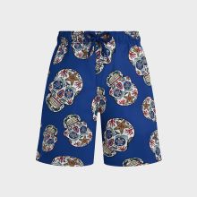 Vilebrequin - Boys Stretch Swim Shorts Día De Muertos - Bademode - Jirise - Blau - Größe 6 Vilebrequin - Boys Stretch Swim Shorts Día De Muertos - Bademode - Jirise - Blau - Größe 6