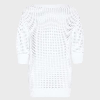 Vilebrequin - Solid Häkelpullover Für Damen - Pullover - Linh - Weiss - Größe S Vilebrequin - Solid Häkelpullover Für Damen - Pullover - Linh - Weiss - Größe S