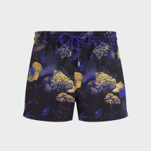 Vilebrequin - Kurze Coral Reef Stretch-badeshorts Für Herren - Bademode - Manta - Schwarz - Größe XXL Vilebrequin - Kurze Coral Reef Stretch-badeshorts Für Herren - Bademode - Manta - Schwarz - Größe XXL