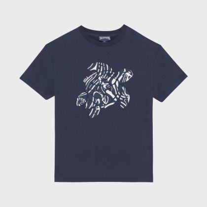 Vilebrequin - T-shirt Mit Schildkröten-print Und Orcas-design Für Jungen - T-shirt - Gabin - Blau - Größe 8 Vilebrequin - T-shirt Mit Schildkröten-print Und Orcas-design Für Jungen - T-shirt - Gabin - Blau - Größe 8