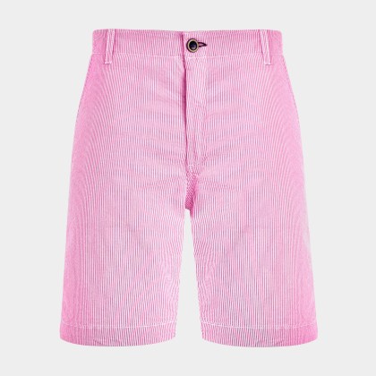 Vilebrequin - Seersucker Bermudashorts Aus Baumwolle Für Herren - Bermuda - Ponche - Rosa - Größe 42 Vilebrequin - Seersucker Bermudashorts Aus Baumwolle Für Herren - Bermuda - Ponche - Rosa - Größe 42