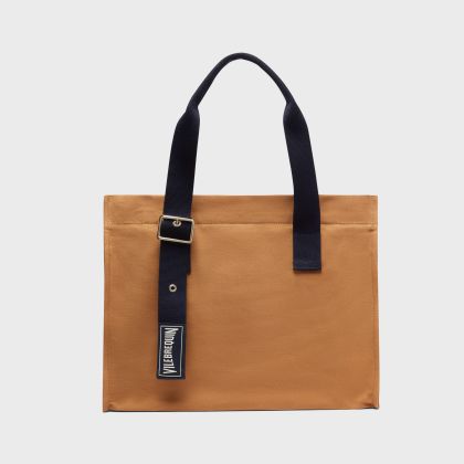 Vilebrequin - Kleine Einfarbige Strandtasche Aus Baumwolle - Strandtasche - Bagmu - Marone - Größe OSFA Vilebrequin - Kleine Einfarbige Strandtasche Aus Baumwolle - Strandtasche - Bagmu - Marone - Größe OSFA