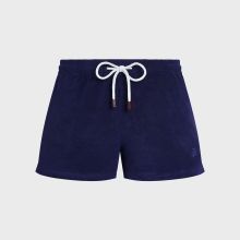 Vilebrequin - Solid Frottee-shorts Für Damen - Shorty - Liona - Blau - Größe M Vilebrequin - Solid Frottee-shorts Für Damen - Shorty - Liona - Blau - Größe M