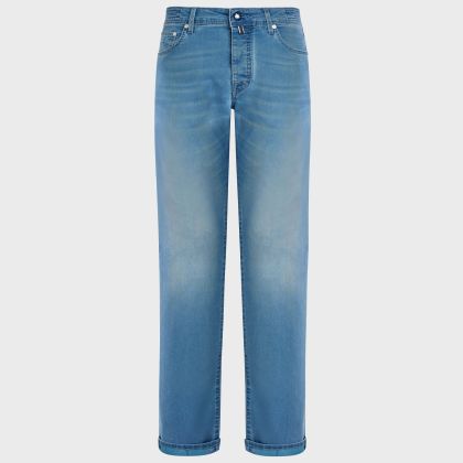 Vilebrequin - Tropical Turtles Denimhose Im 5-taschen-design Für Herren - Jeanshose - Gbetta18 - Blau - Größe 32 Vilebrequin - Tropical Turtles Denimhose Im 5-taschen-design Für Herren - Jeanshose - Gbetta18 - Blau - Größe 32