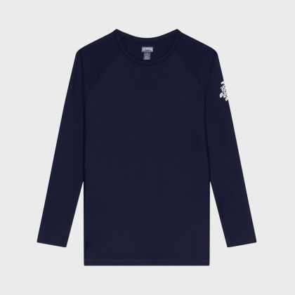 Vilebrequin - Einfarbiges Rashguard Für Herren - Rashguard - Regulary - Blau - Größe XS Vilebrequin - Einfarbiges Rashguard Für Herren - Rashguard - Regulary - Blau - Größe XS