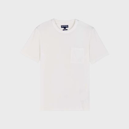 Vilebrequin - Solid T-shirt Aus Bio-baumwolle Für Herren - T-shirt - Titan - Beige - Größe S Vilebrequin - Solid T-shirt Aus Bio-baumwolle Für Herren - T-shirt - Titan - Beige - Größe S