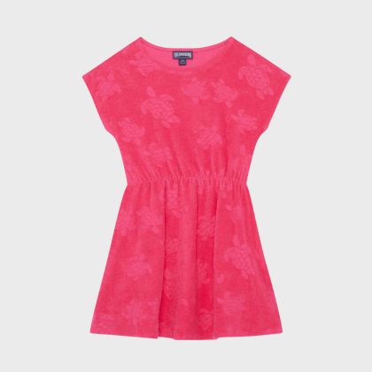 Vilebrequin - Frotteekleid Für Mädchen - Kleid - Golden - Rosa - Größe 8 Vilebrequin - Frotteekleid Für Mädchen - Kleid - Golden - Rosa - Größe 8