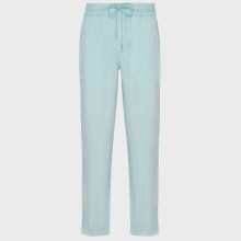 Vilebrequin - Solid Leinenhose In Regulärer Passform Für Herren - Hose - Parc - Blau - Größe M Vilebrequin - Solid Leinenhose In Regulärer Passform Für Herren - Hose - Parc - Blau - Größe M