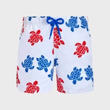 Vilebrequin - Tortues Multicolores Badeshorts Für Jungen - Bademode - Jim - Weiss - Größe 14 Vilebrequin - Tortues Multicolores Badeshorts Für Jungen - Bademode - Jim - Weiss - Größe 14