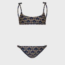 Vilebrequin - Zweiteiliger Turtles Chain Badeanzug Für Mädchen - Bademode - Gwendy - Blau - Größe 6 Vilebrequin - Zweiteiliger Turtles Chain Badeanzug Für Mädchen - Bademode - Gwendy - Blau - Größe 6