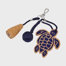 Vilebrequin - Schildkröten-schlüsselanhänger Aus Kork - Schlüsselring - Pretty - Blau - Größe OSFA Vilebrequin - Schildkröten-schlüsselanhänger Aus Kork - Schlüsselring - Pretty - Blau - Größe OSFA