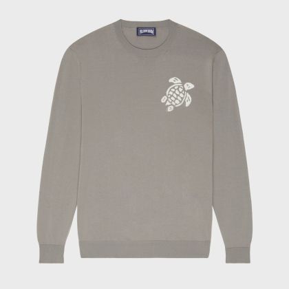 Vilebrequin - Turtle Pullover Aus Baumwolle Für Herren - Pullover - Rayol - Grau - Größe S Vilebrequin - Turtle Pullover Aus Baumwolle Für Herren - Pullover - Rayol - Grau - Größe S