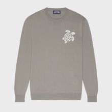 Vilebrequin - Turtle Pullover Aus Baumwolle Für Herren - Pullover - Rayol - Grau - Größe L Vilebrequin - Turtle Pullover Aus Baumwolle Für Herren - Pullover - Rayol - Grau - Größe L
