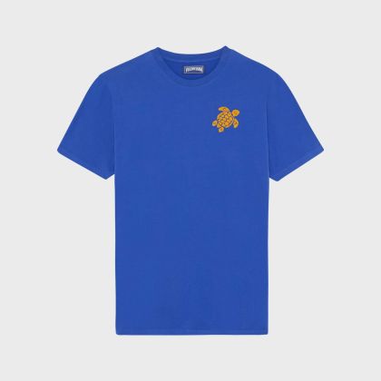 Vilebrequin - T-shirt Aus Bio-baumwolle Mit Aufgestickter Vilebrequin - T-shirt Aus Bio-baumwolle Mit Aufgestickter