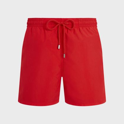 Vilebrequin - Solid Badeshorts Für Herren - Bademode - Moorea - Rot - Größe XL Vilebrequin - Solid Badeshorts Für Herren - Bademode - Moorea - Rot - Größe XL