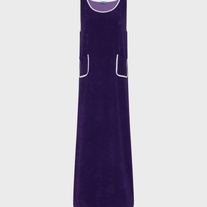 Vilebrequin - Langes Solid Frottee-trägerkleid Für Damen - Kleid - Lindsay - Violett - Größe S Vilebrequin - Langes Solid Frottee-trägerkleid Für Damen - Kleid - Lindsay - Violett - Größe S