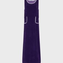 Vilebrequin - Langes Solid Frottee-trägerkleid Für Damen - Kleid - Lindsay - Violett - Größe XL Vilebrequin - Langes Solid Frottee-trägerkleid Für Damen - Kleid - Lindsay - Violett - Größe XL