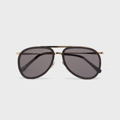 Vilebrequin - Unisex Maplewood Pilotensonnenbrille - Sonnenbrille - Vol2nuit - Gelb - Größe OSFA Vilebrequin - Unisex Maplewood Pilotensonnenbrille - Sonnenbrille - Vol2nuit - Gelb - Größe OSFA